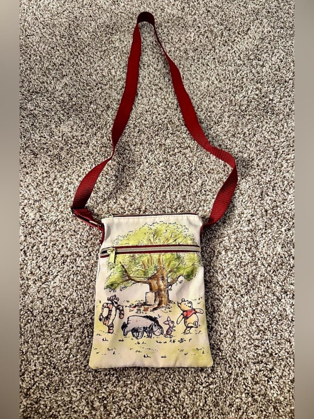 Disney Loungefly Winnie the Pooh Always An Adventure With You Crossbody Bag